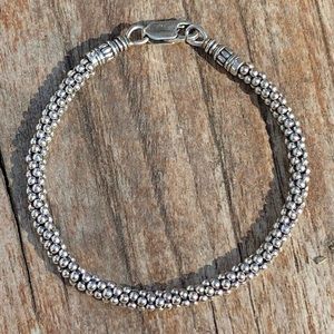 LAGOS sterling silver Caviar bracelet
